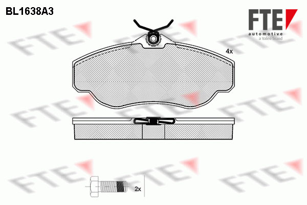 FTE Fékbetét, mind 9010259_FTE