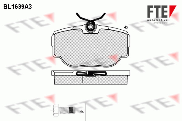 FTE Fékbetét, mind 9010261_FTE