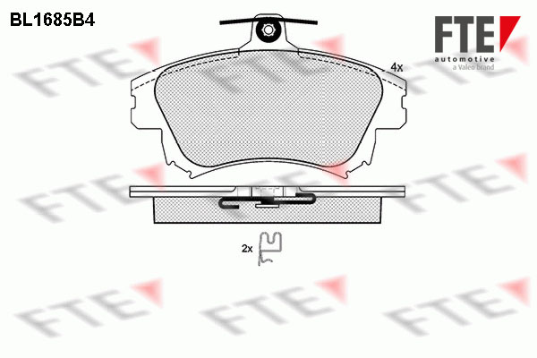 FTE Fékbetét, mind 9010298_FTE