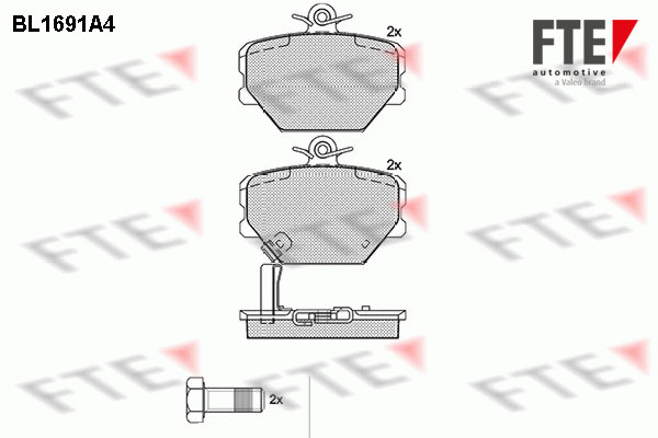 FTE Fékbetét, mind 9010302_FTE