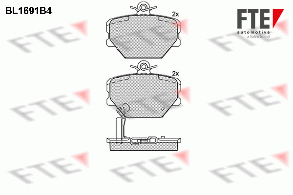 FTE Fékbetét, mind 9010303_FTE