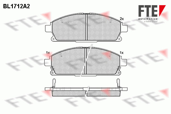 FTE Fékbetét, mind 9010313_FTE