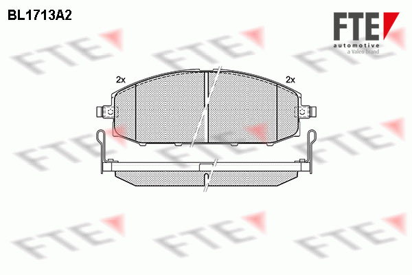 FTE Fékbetét, mind 9010314_FTE