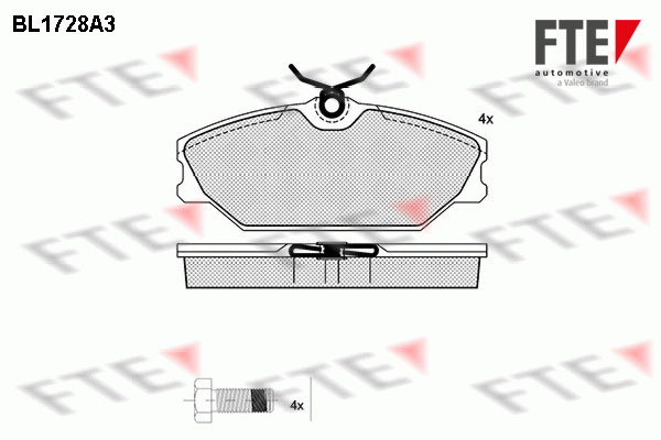 FTE Fékbetét, mind 9010318_FTE