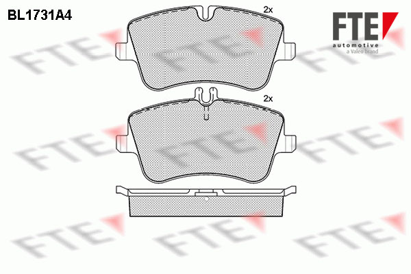 FTE Fékbetét, mind 9010319_FTE