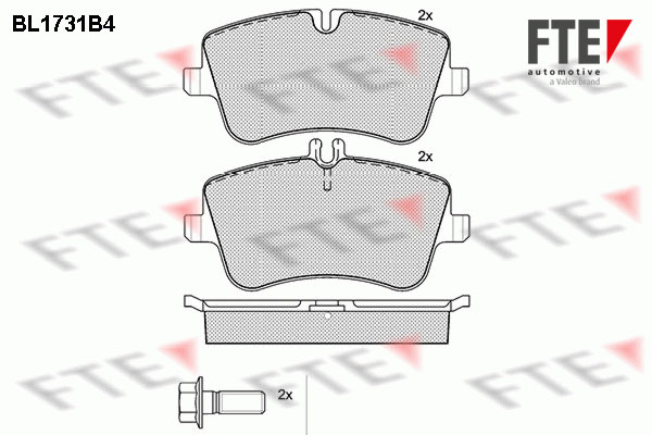 FTE Fékbetét, mind 9010320_FTE