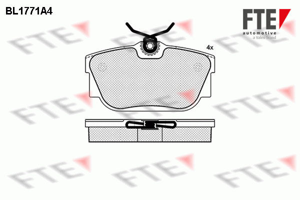 FTE Fékbetét, mind 9010341_FTE