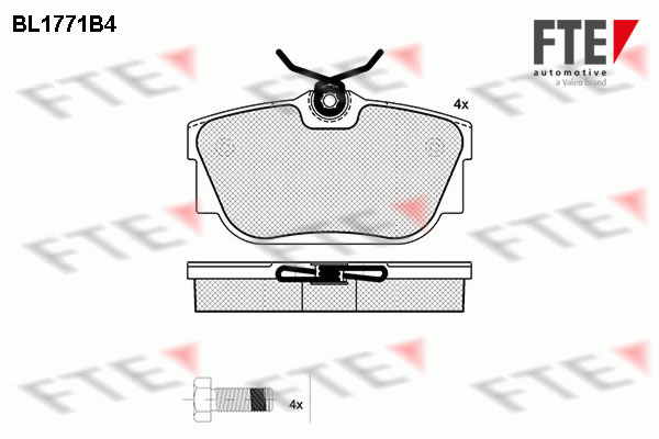 FTE Fékbetét, mind 9010342_FTE