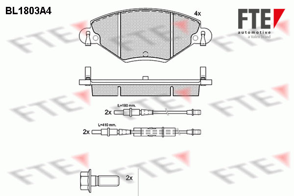 FTE Fékbetét, mind 9010377_FTE