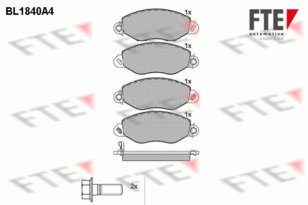 FTE Fékbetét, mind 9010416_FTE