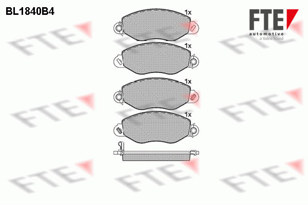 FTE Fékbetét, mind 9010417_FTE