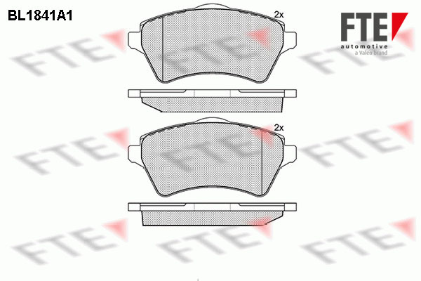 FTE Fékbetét, mind 9010418_FTE