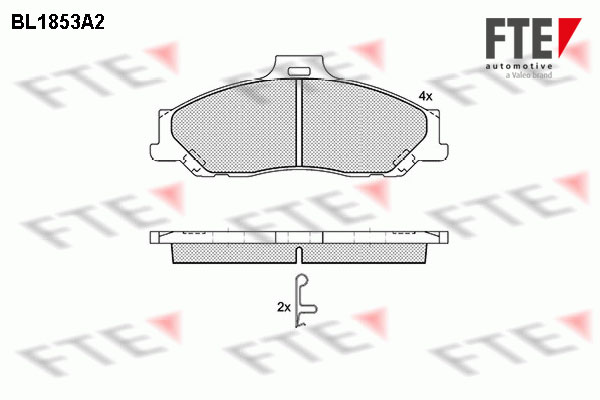 FTE Fékbetét, mind 9010428_FTE