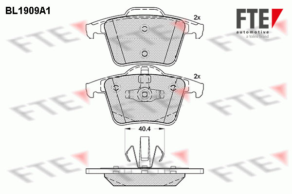 FTE Fékbetét, mind 9010498_FTE