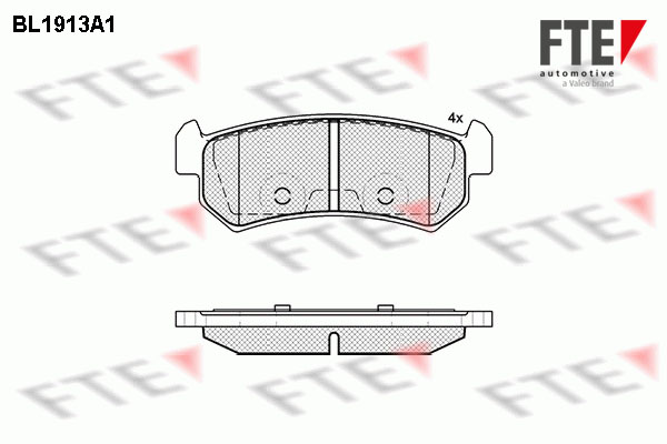 FTE Fékbetét, mind 9010503_FTE