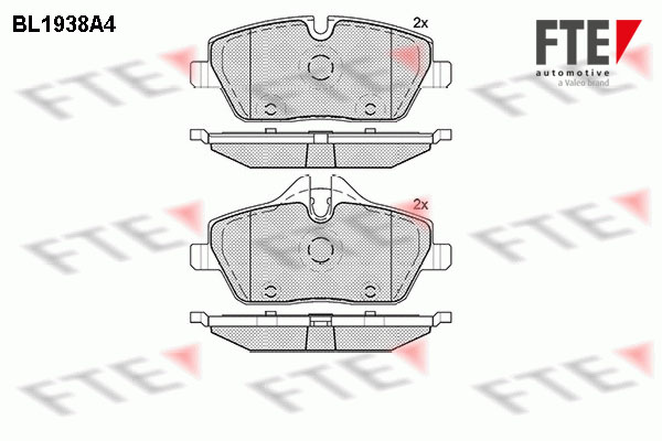 FTE Fékbetét, mind 9010528_FTE