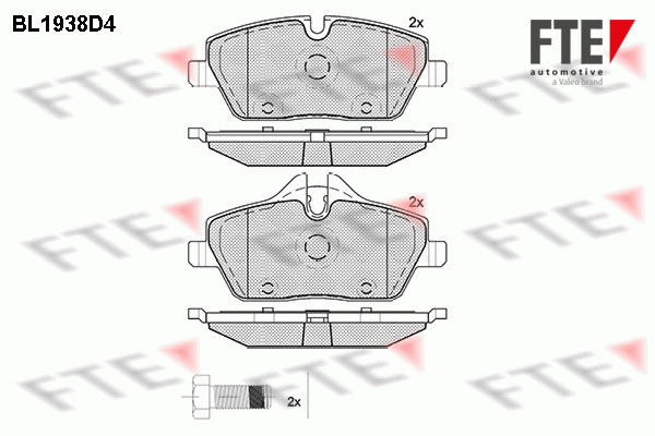 FTE Fékbetét, mind 9010531_FTE