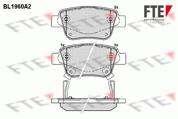 FTE Fékbetét, mind 9010546_FTE