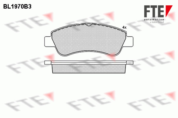 FTE Fékbetét, mind 9010555_FTE