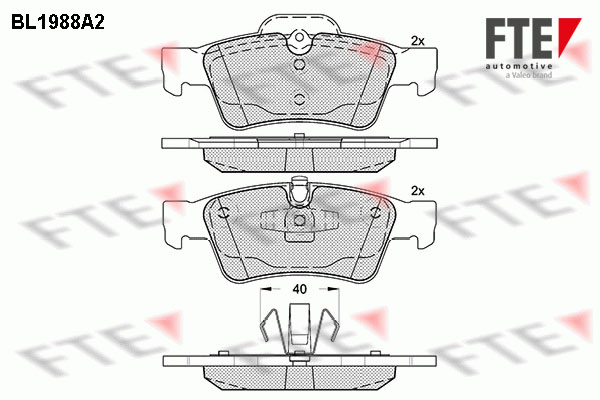 FTE Fékbetét, mind 9010578_FTE