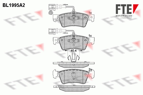 FTE Fékbetét, mind 9010583_FTE