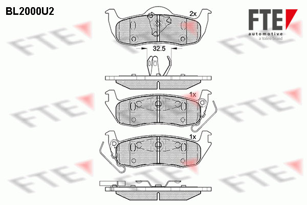 FTE Fékbetét, mind 9010586_FTE