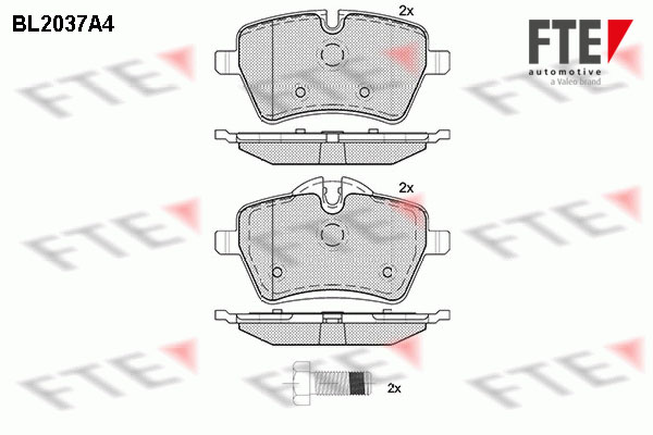 FTE Fékbetét, mind 9010622_FTE