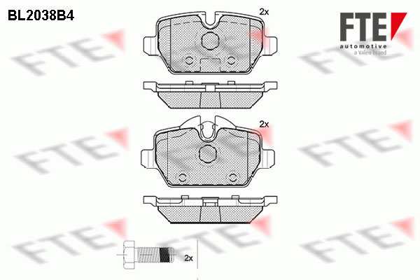 FTE Fékbetét, mind 9010624_FTE