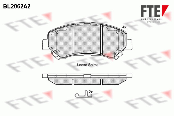 FTE Fékbetét, mind 9010645_FTE