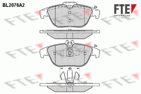 FTE Fékbetét, mind 9010660_FTE