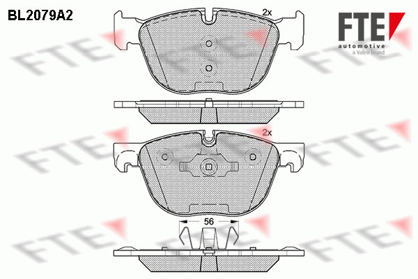 FTE Fékbetét, mind 9010663_FTE