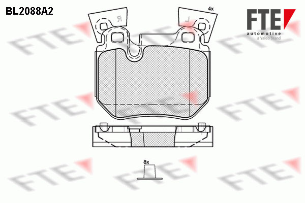 FTE Fékbetét, mind 9010672_FTE