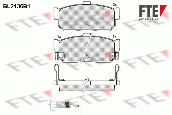 FTE Fékbetét, mind 9010684_FTE