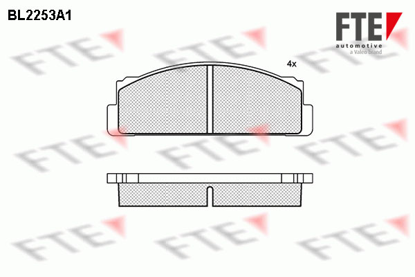 FTE Fékbetét, mind 9010696_FTE