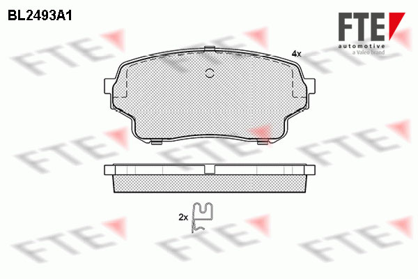 FTE Fékbetét, mind 9010765_FTE