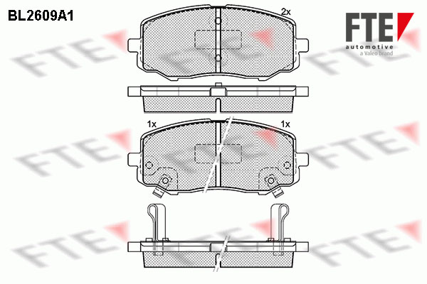 FTE Fékbetét, mind 9010856_FTE