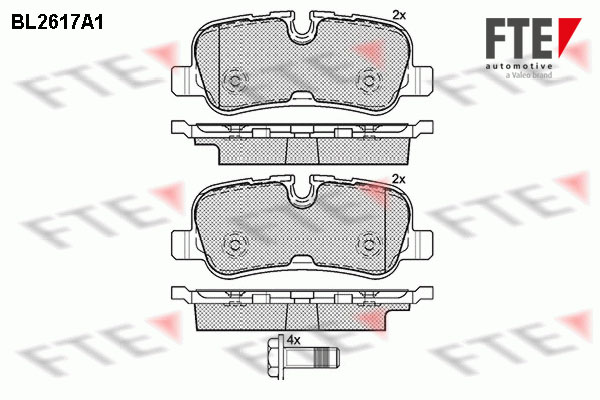 FTE Fékbetét, mind 9010865_FTE