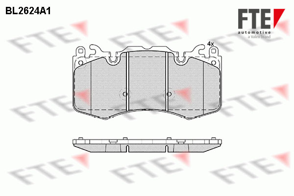 FTE Fékbetét, mind 9010872_FTE