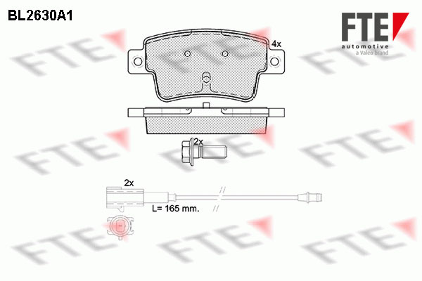 FTE Fékbetét, mind 9010877_FTE