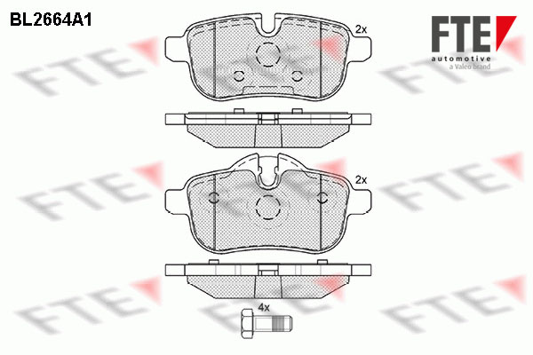 FTE Fékbetét, mind 9010902_FTE