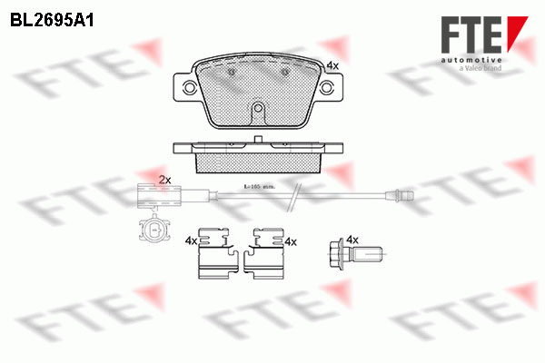 FTE Fékbetét, mind 9010924_FTE