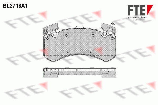 FTE Fékbetét, mind 9010943_FTE