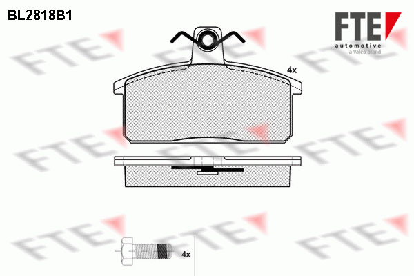 FTE Fékbetét, mind 9011003_FTE