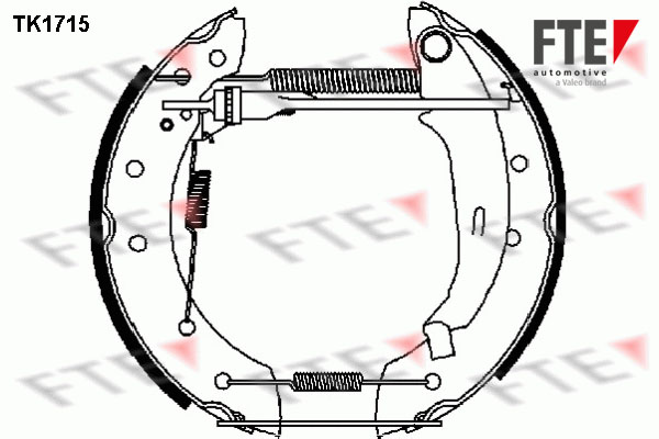 FTE Fékpofa 9110005_FTE