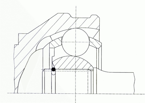 GKN Féltengelycsukló készlet 302049_GKN