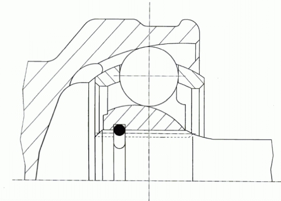 GKN Féltengelycsukló készlet 302087_GKN