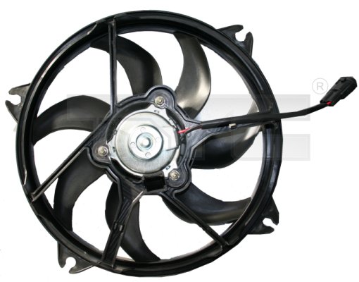 TYC Ventilátor, vízhűtő 805-1009_TYC