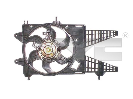 TYC Ventilátor, vízhűtő 809-1015_TYC