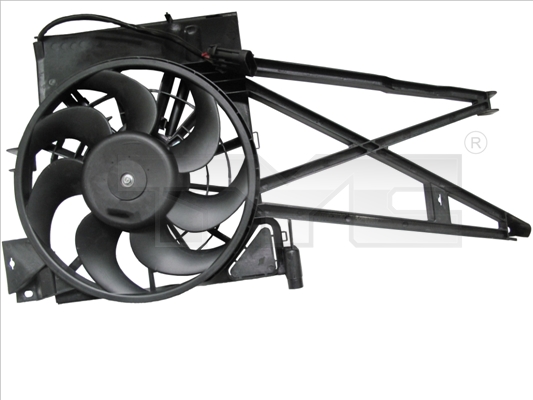 TYC Ventilátor, vízhűtő 825-0009_TYC