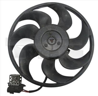 TYC Ventilátor, vízhűtő 825-0024_TYC